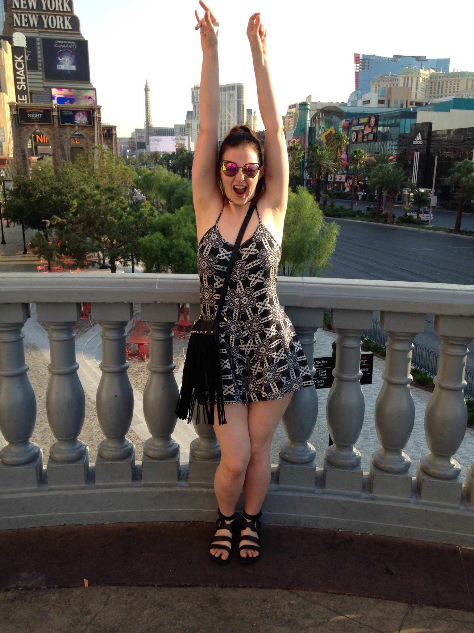 #WeAreUs boohoo ally aztec print swing playsuit