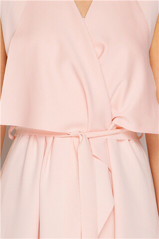 miss pap jamie nude sleeveless waterfall jacket